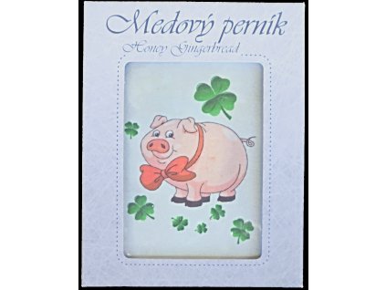 Medový perník s obrázkem prasátka 70g