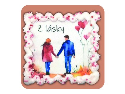 Medový perník s obrázkem z lásky 1, 50g