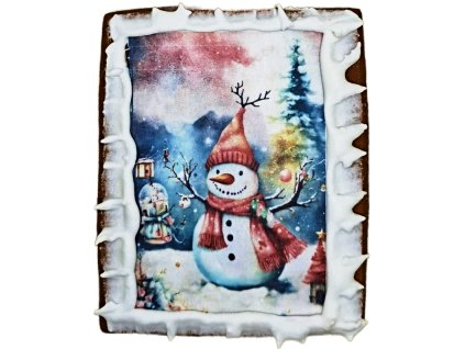 Červený sněhulák