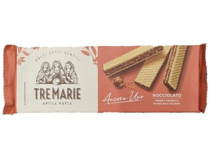 Oplatky s náplní z lískových oříšků, 140g, Tre Marie ( Itálie )