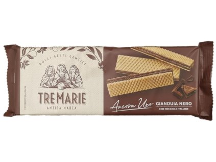 Oplatky s náplní z čokolády Gianduia, 140g, Tre Marie ( Itálie )