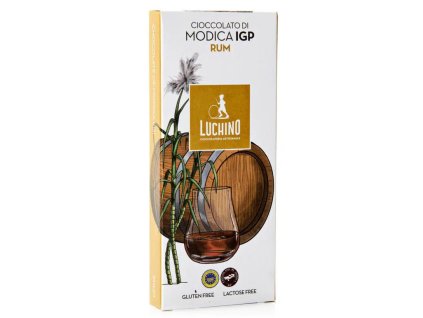 Čokoláda s rumovou příchutí, 100g, Luchino