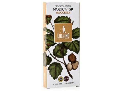 Čokoláda s lískovými ořechy, 100g, Luchino