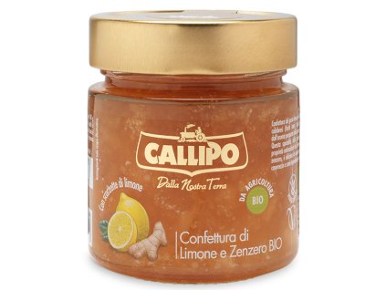 Džem z citronu a zázvoru, Bio, 280g, Callipo ( Itálie )