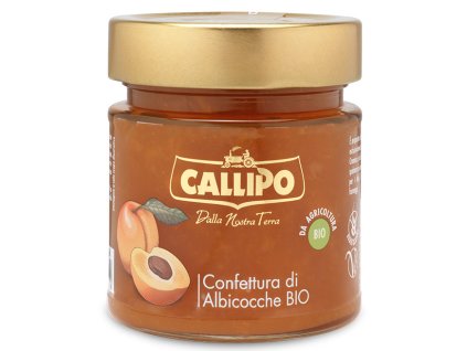 Meruňkový džem, Bio, 280g, Callipo ( Itálie )