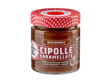 Karamelizovaná cibule v balzamickém octu Modena Nonna, 200g, Gruppo Fini ( Itálie )