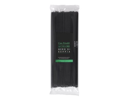 Špagety s inkoustem z olihně, 500g, Casa Rinaldi