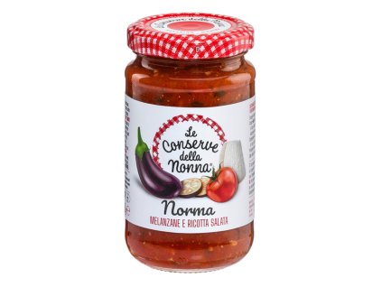 Rajčatová omáčka s lilkem, 190g, Gruppo Fini ( Itálie )