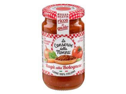 Rajčatová omáčka s hovězím a vepřovým masem, 190g, Gruppo Fini ( Itálie )