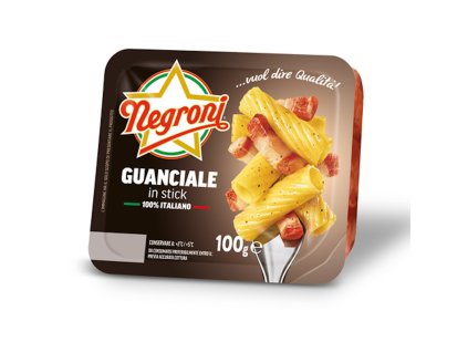 Guanciale slanina z vepřových líček, 100g, Negroni ( Itálie )