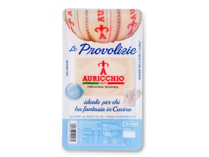 Provolone Dolce plátky, 100g, Gennaro Auricchio ( Itálie )