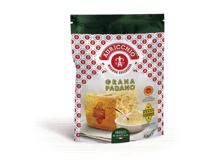 Grana Padano DOP, strouhané, 80g, Gennaro Auricchio ( Itálie )