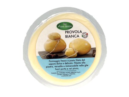 Provola Dolce, poloměkký sýr kravský, 150g, Monti Trentini ( Itálie )