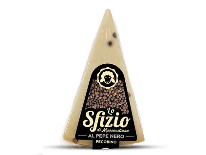 Pecorino Sfizio s černým pepřem, 70g, Formaggeria Toscana ( Itálie )