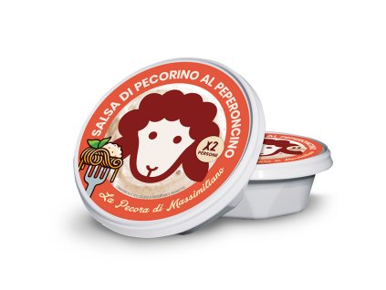 Krémový ovčí sýr s chilli papričkou, 125g, Formaggeria Toscana ( Itálie )