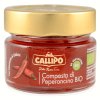 Čatní z červených papriček, Bio, 130g, Callipo ( Itálie )