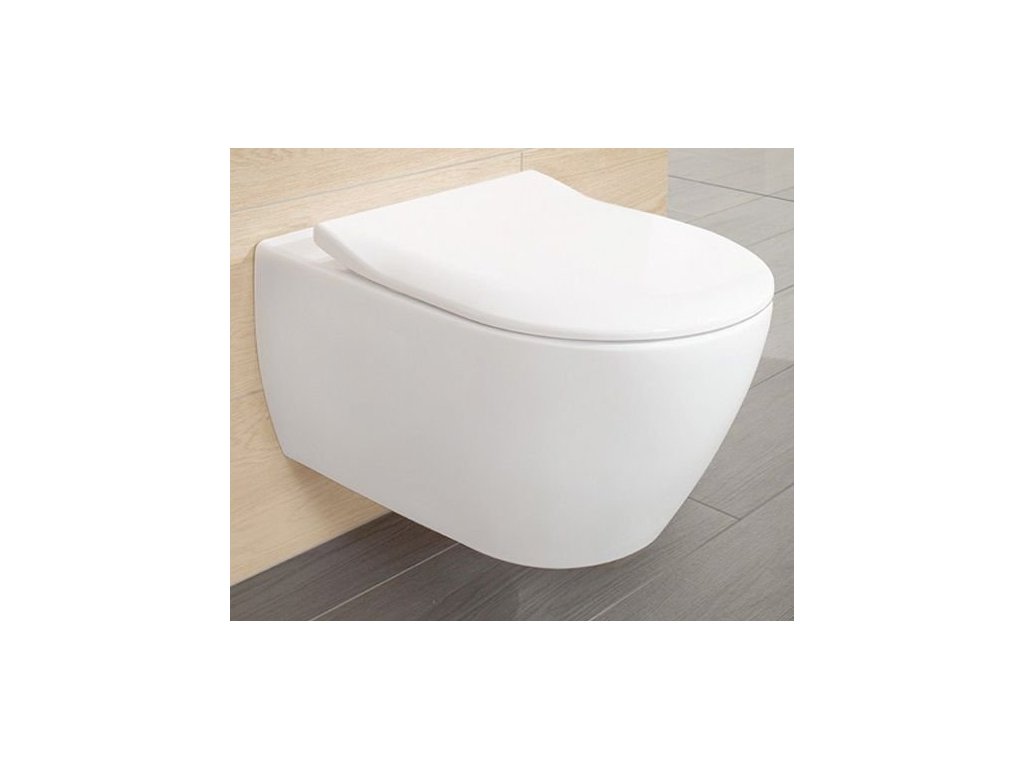 Villeroy & Boch Subway 2.0 - set závesné WC Direct Flush + spomaľovacie WC sedadlo