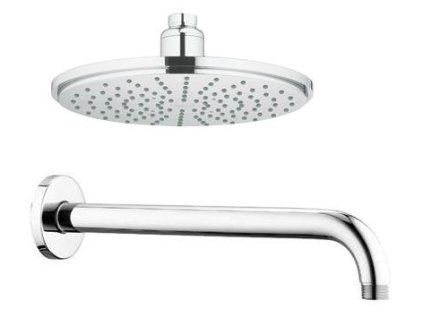 Grohe Rainshower hlavová sprcha Modern 210mm s pripojením, 28368+28576