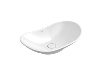 Villeroy & Boch My Nature - umývadlo na dosku 61 x 36 cm s keramickým odtokom + CeramicPlus úprava 411060R1