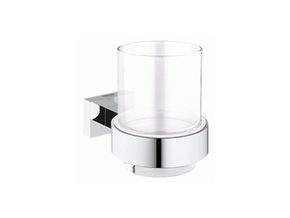 Grohe Essentials Cube - držiak pohára, mydelničky a dávkovača 40508