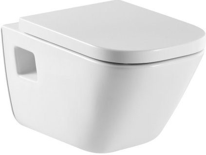 Roca The Gap závesné wc, hlboké splachovanie 54x34cm, 7346477000