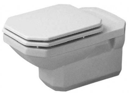 Duravit séria 1930 - závesné WC, hlboké splachovanie, 355x580 mm 01820900 kupelnashop.sk