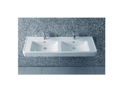 Laufen Pro A - dvojumývadlo 130 x 48 cm, 1496.7
