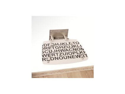 Ravak Ovo - Decor - sklopné sprchové sedadlo