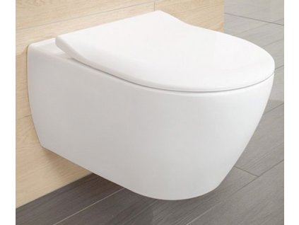 Villeroy & Boch Subway 2.0 - set závesné WC Direct Flush + CeramicPlus + spomaľovacie WC sedadlo
