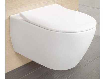 Villeroy & Boch Subway 2.0 - set závesné WC Direct Flush + spomaľovacie WC sedadlo