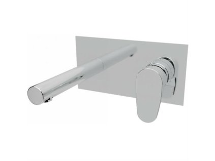 Teorema Tag umývadlová batéria podomietková, komplet, výtok 180mm, chróm, 8L314