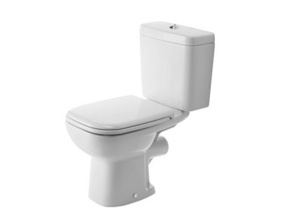 Duravit WC kombi set D-Code stojaté WC nádržka spomaľovacie WC sedadlo kupelnashop.sk