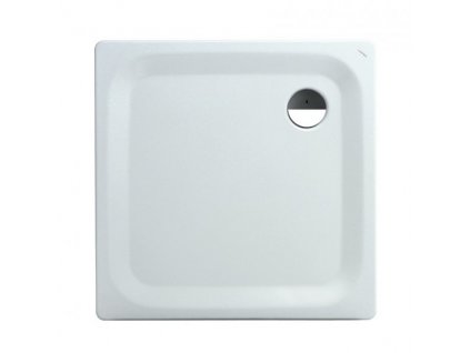 Laufen Platina - biela oceľová sprchová vanička 80 x 80 x 2,5 cm