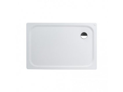 Laufen Platina - biela oceľová sprchová vanička 120 x 80 x 2,5 cm