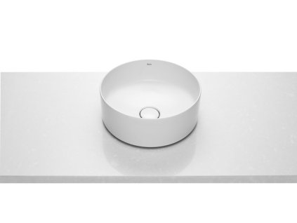 Roca Inspira Round umývadlo priemer 37 cm na dosku A327523000 Fineceramic