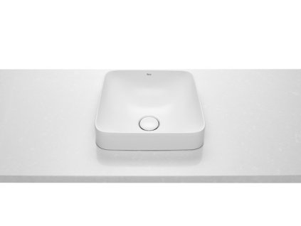 Roca Inspira Square zapustené umývadlo 37x37 cm na dosku A32753R000 Fineceramic