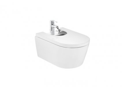 Roca Inspira - Round závesný bidet + spomaľovací poklop bidetu