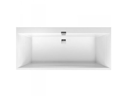 Villeroy & Boch Square Edge 12 Duo Quaryl vaňa 170x75 cm biela UBQ160SQE2DV01