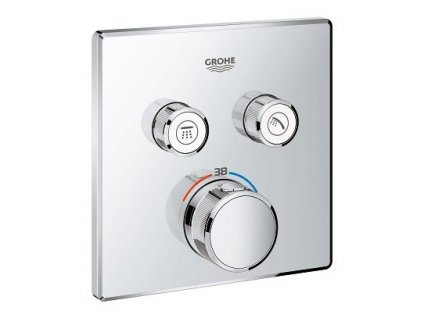 Grohe Smart Control - podomietkový termostat pre vaňu a sprchu