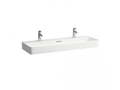 Laufen VAL umývadlo 120x42cm s 2 otvormi pre batérie SaphirKeramik 8102891071