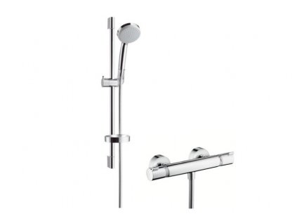 Hansgrohe ECOSTAT Comfort + set sprch Croma 100 Vario 0,65 m EcoSmart 27032000 kupelnashop.sk kupelnashop.sk