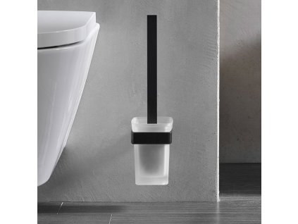 Emco loft čierny držiak wc kefy+kefa kupelnashop.sk