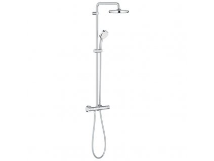 Grohe New Tempesta Cosmopolitan 210 sprchový systém s termostat na stenu chróm 27922001 kupelnashop