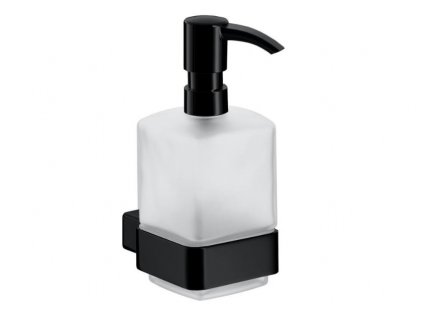 Emco Loft nástenný dávkovač tekutého mydla, čierny 052113301 kupelnashop.sk