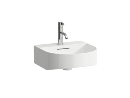 Laufen Sonar SaphirKeramik umývadielko 41x42 cm s otvorom pre batériu 8153410001041 kupelnashop.sk