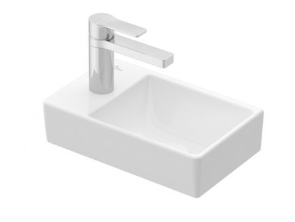 VILLEROY & BOCH Avento umývadielko 36x22cm s otvorom pre batériu na ľavej strane 43003L01 Kupenashop