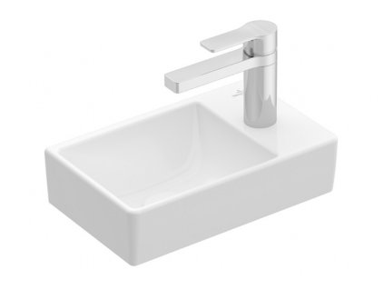 VILLEROY & BOCH Avento umývadielko 36x22cm s otvorom pre batériu na pravej strane 43003R01