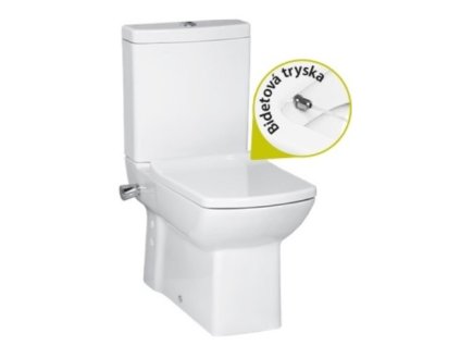 Creavit Lara stojaté wc+bidet 2v1 s bidetovou tryskou+batériou na boku kupelnashop.sk