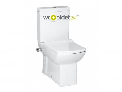 Creavit Lara stojaté wc+bidet 2v1 s ventilom na studenú vodu kupelnashop.sk