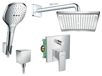 HANSGROHE Set 6 New sprchový systém podomietkový, komplet kupelnashop.sk